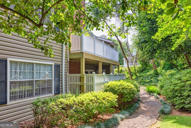 1750 Clairmont Rd Unit 32, Decatur, GA 30033 - view of home's exterior with a deck