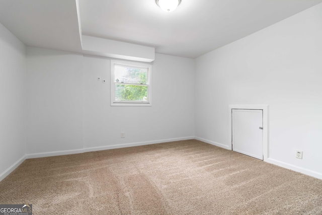 3781 Cherokee Trl, Suwanee, GA 30024 - carpeted empty room with baseboards