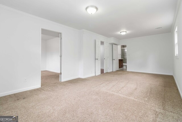 3781 Cherokee Trl, Suwanee, GA 30024 - unfurnished room featuring carpet flooring and ornamental molding
