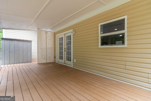 3781 Cherokee Trl, Suwanee, GA 30024 - view of wooden terrace
