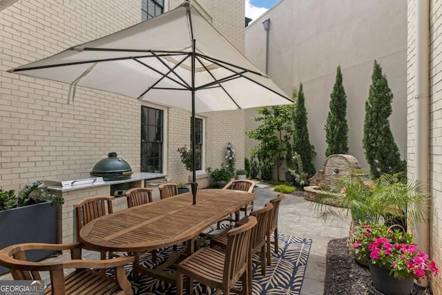 316 S Esplanade, Alpharetta, GA 30009 - view of patio / terrace with outdoor dining area