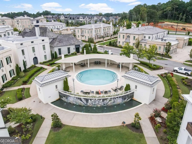 316 S Esplanade, Alpharetta, GA 30009 - view of pool with a residential view