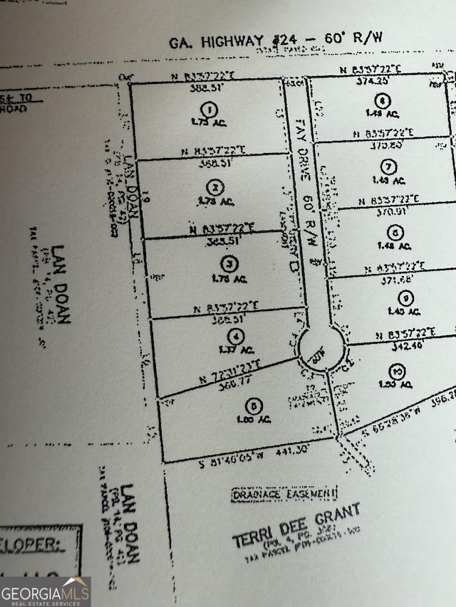 108 Fay Dr, Statesboro GA, 30461 land for sale
