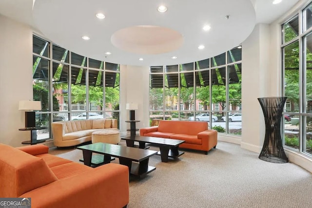 view of common area