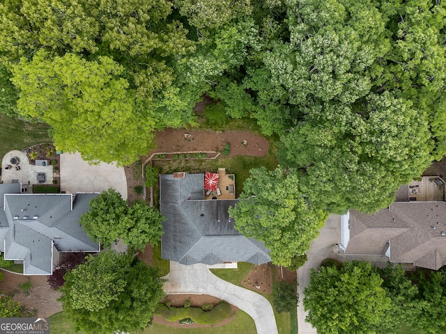 5830 Wilbanks Dr, Peachtree Corners, GA 30092 - drone / aerial view