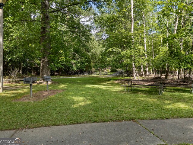 5830 Wilbanks Dr, Peachtree Corners, GA 30092 - view of green lawn