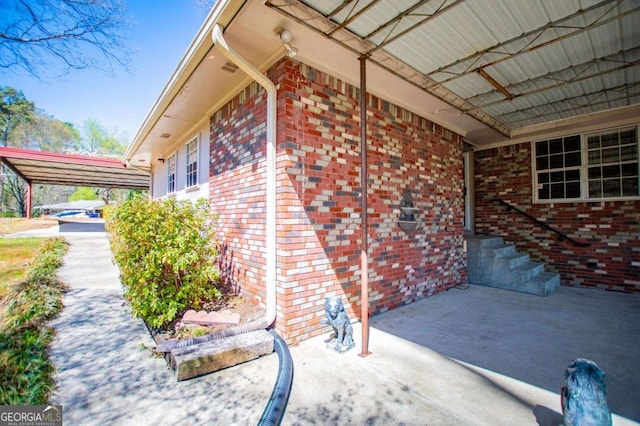 1181 Angelia Dr SW, Mableton, GA 30126 - property entrance featuring brick siding