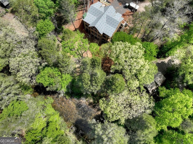 aerial view