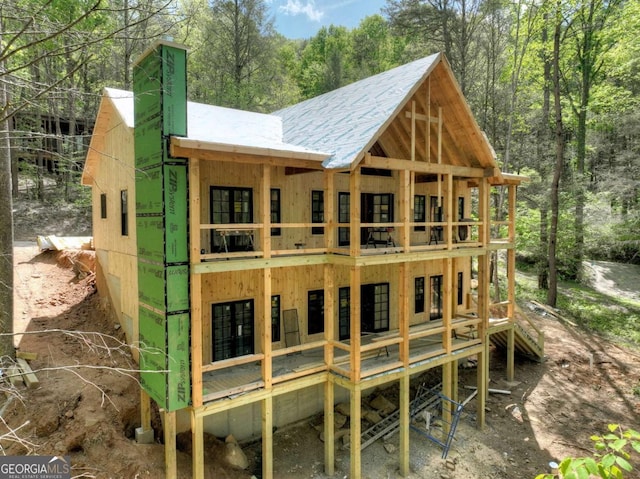 view of outdoor structure