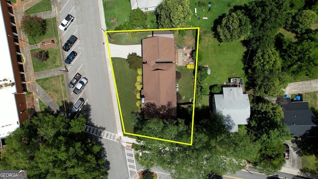 308 N Midland Ave, Monroe, GA 30655 - birds eye view of property