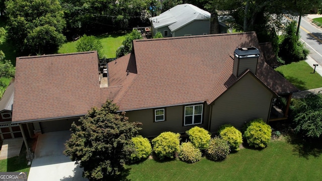 308 N Midland Ave, Monroe, GA 30655 - drone / aerial view