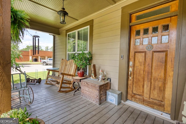 308 N Midland Ave, Monroe, GA 30655 - property entrance with covered porch