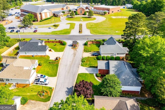 birds eye view of property featuring a residential view