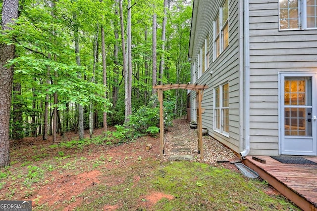 view of yard
