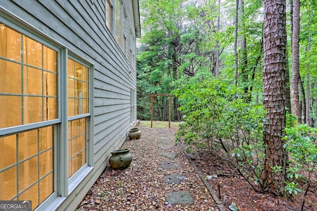 view of side of home
