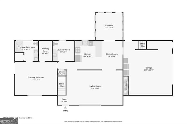 3880 Dial Mill Rd NE, Conyers, GA 30013 - home floor plan