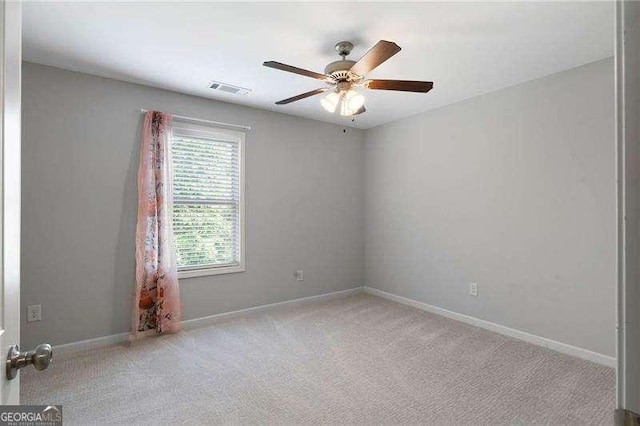 42 Treemont Dr SE, Cartersville, GA 30121 - empty room with ceiling fan and carpet