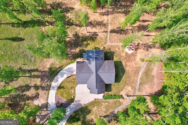 drone / aerial view