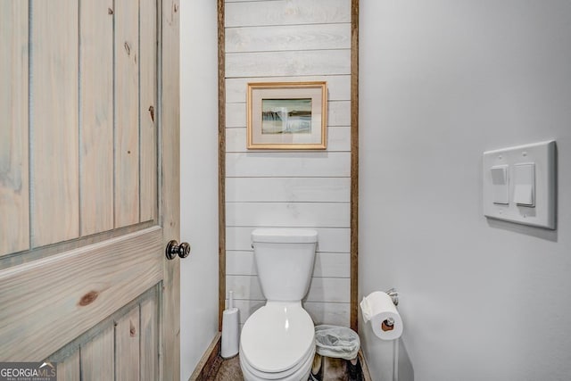 bathroom with toilet
