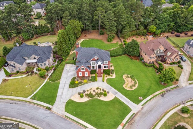 3364 Kylee Dawn Cir, Lawrenceville, GA 30045 - drone / aerial view featuring a residential view