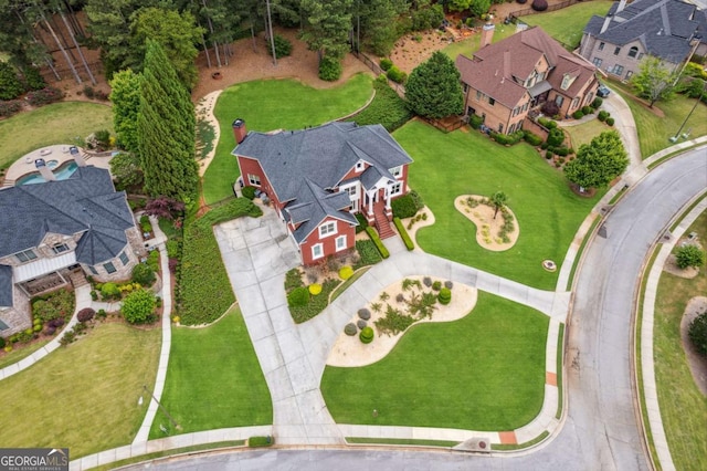 3364 Kylee Dawn Cir, Lawrenceville, GA 30045 - aerial view of residential area