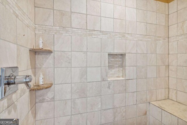 3364 Kylee Dawn Cir, Lawrenceville, GA 30045 - interior details with tiled shower