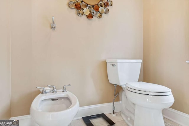 3364 Kylee Dawn Cir, Lawrenceville, GA 30045 - half bath featuring a bidet and toilet