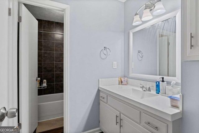 4971 Sharp Way, Duluth, GA 30096 - full bathroom featuring vanity, shower / washtub combination, and baseboards