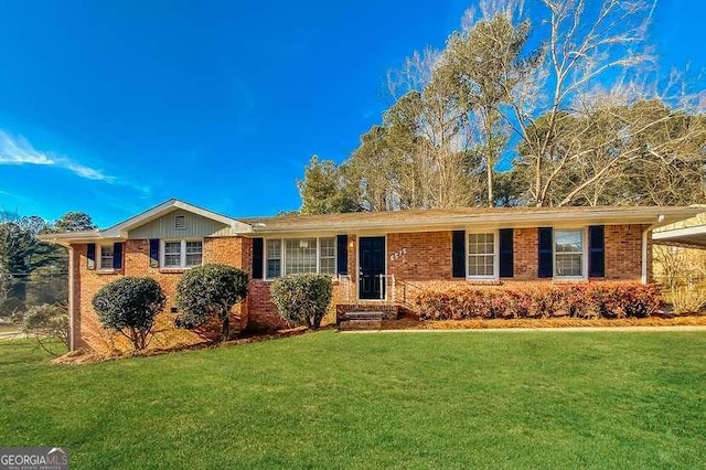 6575 Wendell Cir, Morrow, GA 30260 - single story home featuring brick siding and a front yard