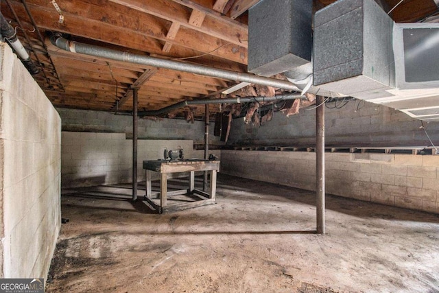 1491 Boulderwoods Dr, Atlanta, GA 30316 - view of unfinished basement