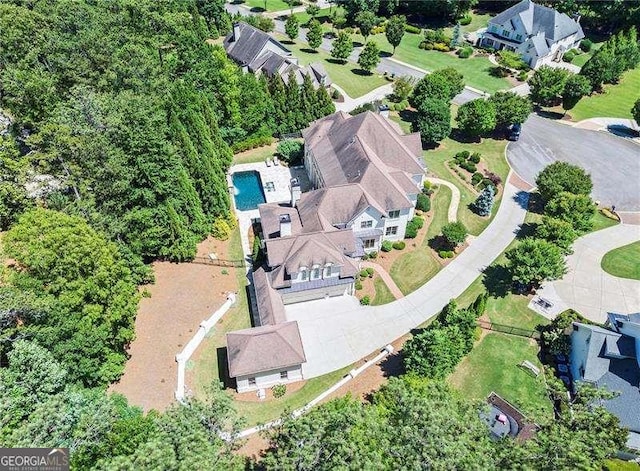 13922 Tree Loft Rd, Milton, GA 30004 - bird's eye view