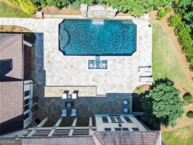 13922 Tree Loft Rd, Milton, GA 30004 - bird's eye view