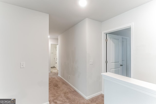 62 Blackberry Cir, Guyton, GA 31312 - hall featuring light colored carpet and baseboards