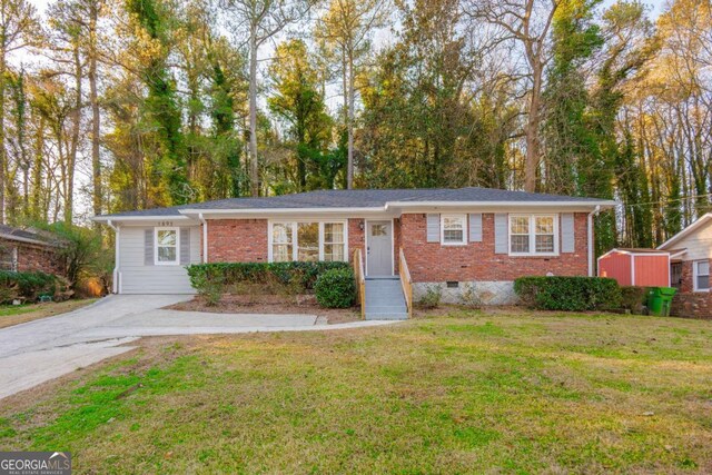 1893 Windsor Dr SW, Atlanta, GA 30311 - living room with visible vents