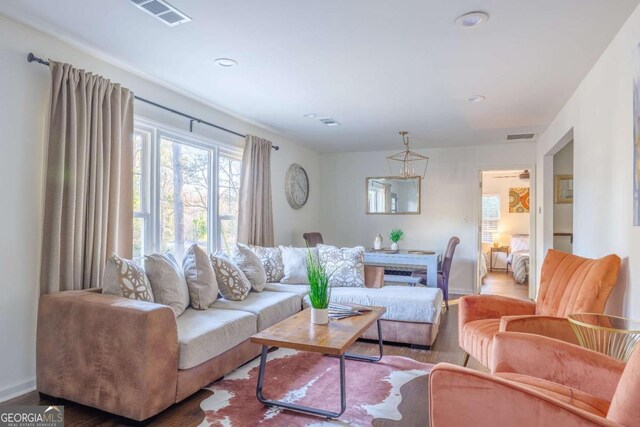 1893 Windsor Dr SW, Atlanta, GA 30311 - bedroom featuring a ceiling fan and wood finished floors
