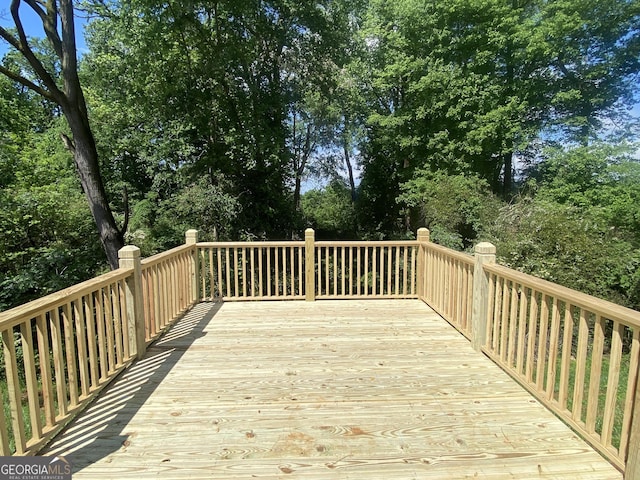 view of deck