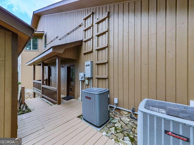 550 My Mountain Rd, Morganton, GA 30560 - view of wooden terrace