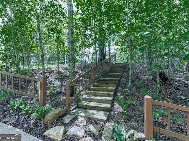 550 My Mountain Rd, Morganton, GA 30560 - view of yard