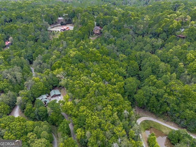 550 My Mountain Rd, Morganton, GA 30560 - aerial view of property and surrounding area with a forest