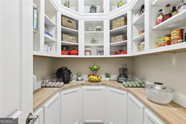 view of pantry