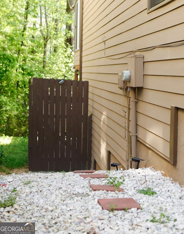 details with electric meter