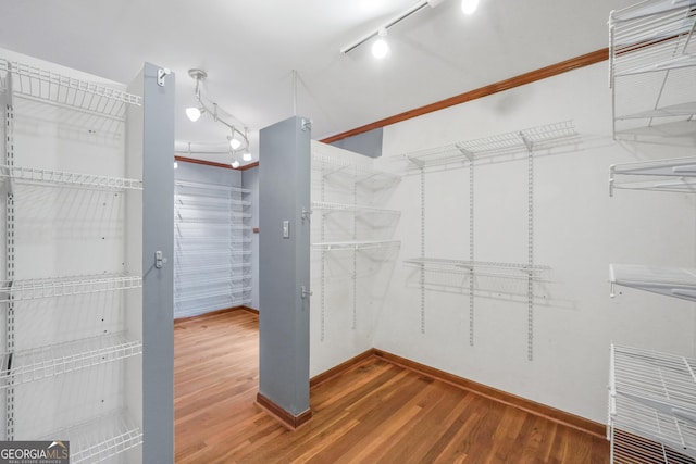 341 Fox Rd, Griffin, GA 30224 - walk in closet with wood finished floors