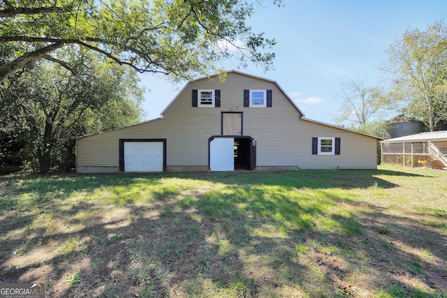 341 Fox Rd, Griffin, GA 30224 - view of barn with a lawn