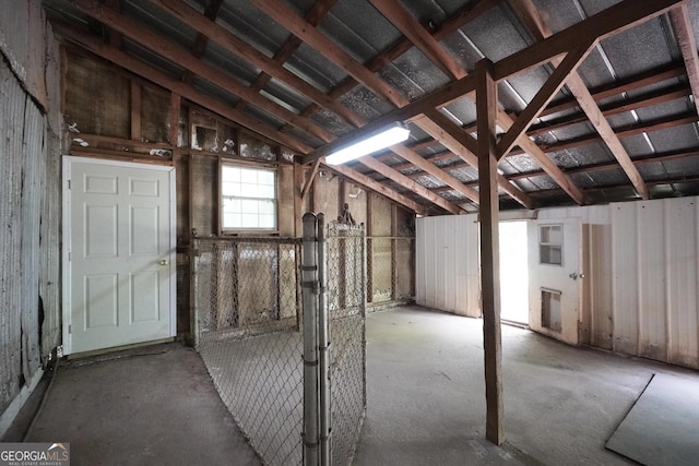 341 Fox Rd, Griffin, GA 30224 - miscellaneous room featuring vaulted ceiling