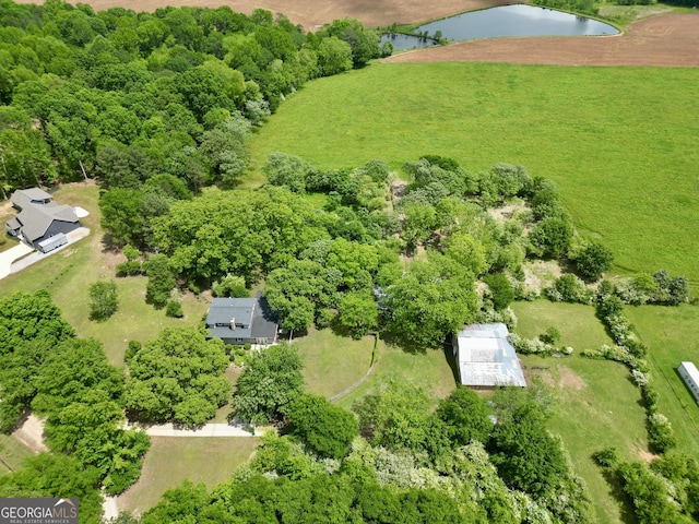 341 Fox Rd, Griffin, GA 30224 - aerial view of a large body of water