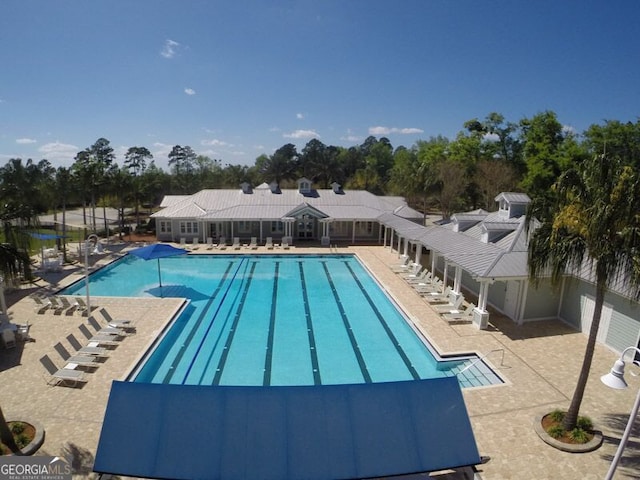 2191 Isles Of St Marys Way, Saint Marys, GA 31558 - community pool featuring a patio area