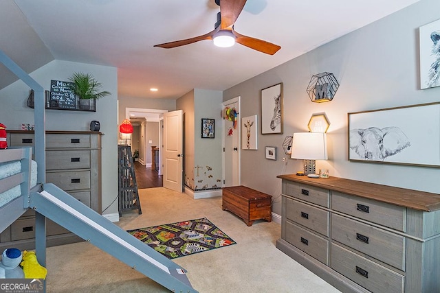 1122 Irongate, Macon, GA 31220 - bedroom with baseboards and light carpet