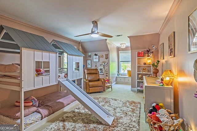 1122 Irongate, Macon, GA 31220 - interior space with ornamental molding, baseboards, and visible vents