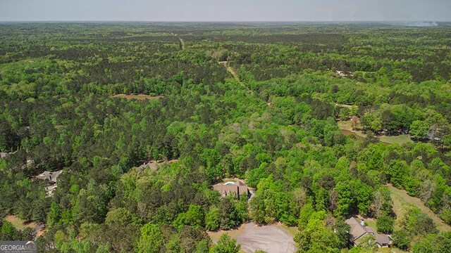 1122 Irongate, Macon, GA 31220 - birds eye view of property featuring a forest view