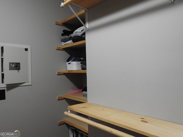 view of storage